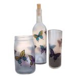 butterflys vases, bottle and more