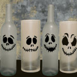 ghost bottle mockup